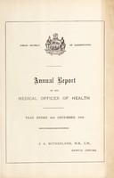 view [Report 1908] / Medical Officer of Health, Cleckheaton U.D.C.