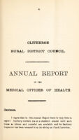 view [Report 1918] / Medical Officer of Health, Clitheroe R.D.C.