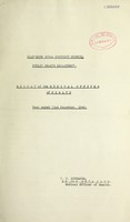 view [Report 1942] / Medical Officer of Health, Clitheroe R.D.C.