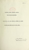 view [Report 1944] / Medical Officer of Health, Clitheroe R.D.C.