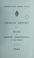 view [Report 1964] / Medical Officer of Health, Clitheroe R.D.C.