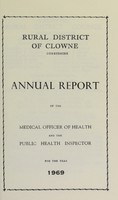 view [Report 1969] / Medical Officer of Health, Clowne / Clown R.D.C.