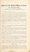 view [Report 1915] / Medical Officer of Health, Coalville U.D.C.