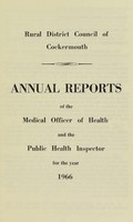 view [Report 1966] / Medical Officer of Health, Cockermouth R.D.C.