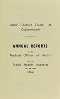 view [Report 1964] / Medical Officer of Health, Cockermouth U.D.C.