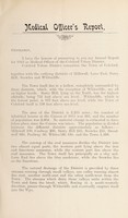 view [Report 1913] / Medical Officer of Health, Coleford U.D.C.