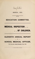 view [Report 1918] / School Medical Officer of Health, Congleton.