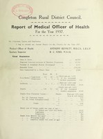 view [Report 1937] / Medical Officer of Health, Congleton R.D.C.