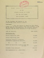 view [Report 1943] / Medical Officer of Health, Conisbrough U.D.C.