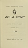 view [Report 1960] / Medical Officer of Health, Consett U.D.C.