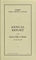 view [Report 1955] / Medical Officer of Health, Corby U.D.C.