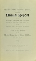 view [Report 1914] / Medical Officer of Health, Coseley U.D.C.