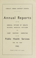 view [Report 1942] / Medical Officer of Health, Coseley U.D.C.