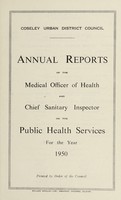 view [Report 1950] / Medical Officer of Health, Coseley U.D.C.