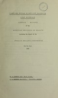 view [Report 1969] / Medical Officer of Health, Cosford (Union) R.D.C.