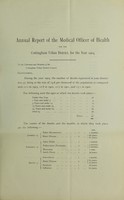 view [Report 1904] / Medical Officer of Health, Cottingham U.D.C.