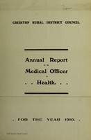 view [Report 1910] / Medical Officer of Health, Crediton R.D.C.