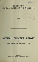 view [Report 1938] / Medical Officer of Health, Crediton R.D.C.