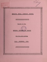 view [Report 1954] / Medical Officer of Health, Crediton R.D.C.