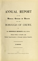 view [Report 1908] / Medical Officer of Health, Crewe Borough.