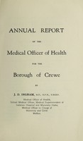 view [Report 1938] / Medical Officer of Health, Crewe Borough.