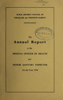 view [Report 1954] / Medical Officer of Health, Cricklade & Wootton Bassett R.D.C.