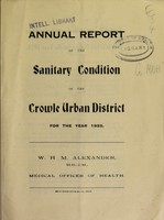 view [Report 1925] / Medical Officer of Health, Crowle U.D.C.