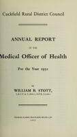 view [Report 1950] / Medical Officer of Health, Cuckfield R.D.C.