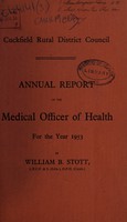 view [Report 1953] / Medical Officer of Health, Cuckfield R.D.C.