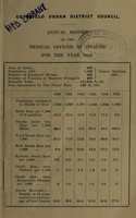 view [Report 1925] / Medical Officer of Health, Cuckfield U.D.C.