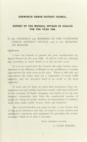 view [Report 1946] / Medical Officer of Health, Cudworth U.D.C.