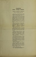 view [Report 1920] / Medical Officer of Health, Culmstock R.D.C.