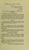 view [Report 1942] / School Medical Officer of Health, Cumberland County Council.