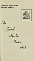 view [Report 1968] / School Medical Officer of Health, Cumberland County Council.