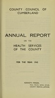 view [Report 1943] / Medical Officer of Health, Cumberland County Council.