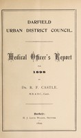 view [Report 1898] / Medical Officer of Health, Darfield U.D.C.