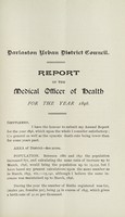 view [Report 1896] / Medical Officer of Health, Darlaston U.D.C.