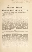 view [Report 1908] / Medical Officer of Health, Darlington County Borough.