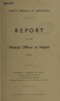 view [Report 1946] / Medical Officer of Health, Darlington County Borough.