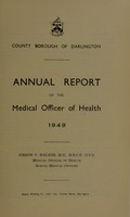 view [Report 1949] / Medical Officer of Health, Darlington County Borough.