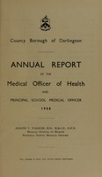 view [Report 1958] / Medical Officer of Health, Darlington County Borough.