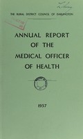 view [Report 1957] / Medical Officer of Health, Darlington R.D.C.