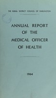 view [Report 1964] / Medical Officer of Health, Darlington R.D.C.