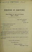 view [Report 1942] / Medical Officer of Health, Dartford Borough.