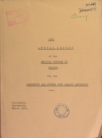 view [Report 1962] / Port Medical Officer of Health, Dartmouth and Totnes Port Health Authority.