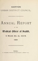 view [Report 1909] / Medical Officer of Health, Darton U.D.C.