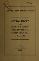 view [Report 1945] / Medical Officer of Health, Dawley U.D.C.