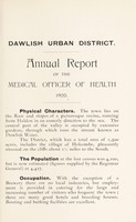 view [Report 1920] / Medical Officer of Health, Dawlish U.D.C.