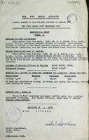 view [Report 1958] / Port Medical Officer of Health, Deal Port Health Authority.