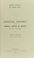 view [Report 1955] / Medical Officer of Health, Denby Dale U.D.C.